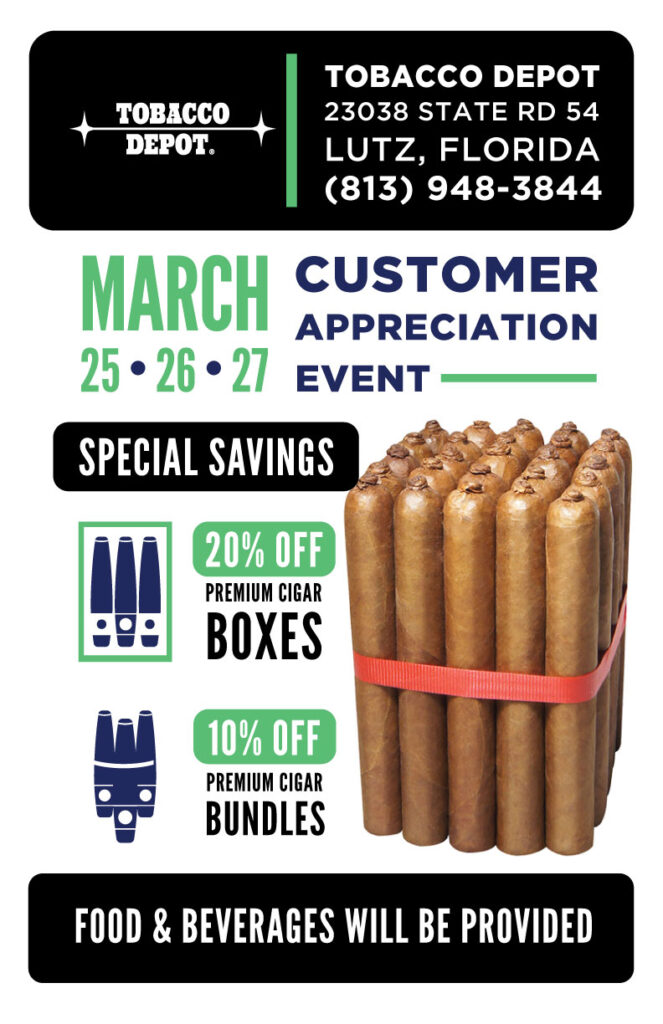 Customer Appreciation Event – March 25th, 26th, and 27th