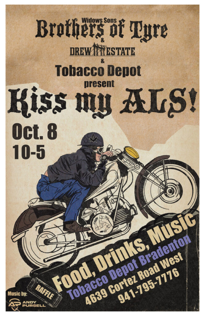 A.L.S. Poker Run Saturday October 8th From 10AM-5PM