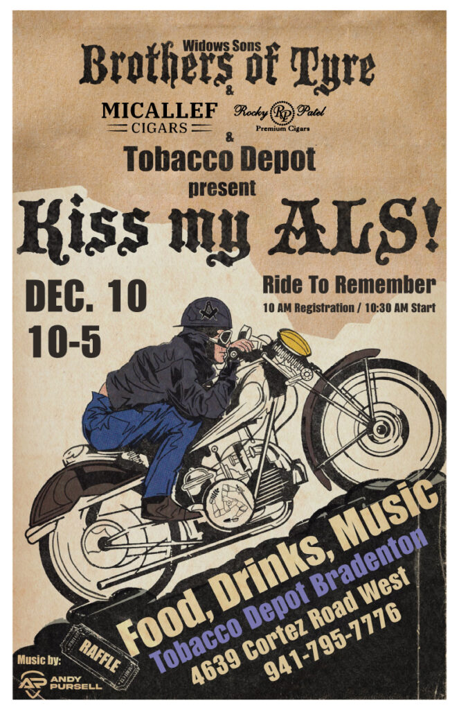 A.L.S. Poker Run Saturday December 10th From 10AM-5PM