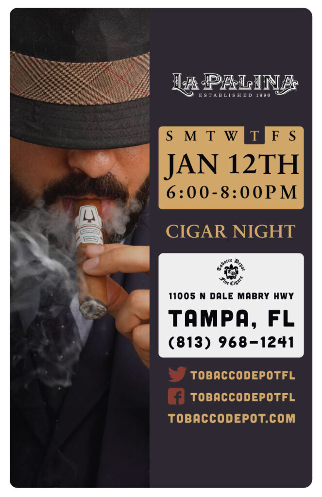 La Palina Cigar Night + Humidor Giveaway  🔥 6PM-8PM at Tobacco Depot TD 1/12