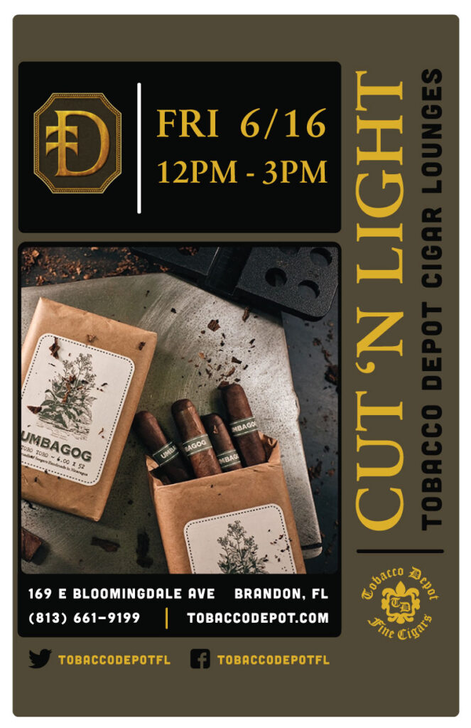 Dunbarton Cut ‘N Light Event at Tobacco Depot Brandon on Friday 6/16 from 12PM-3PM