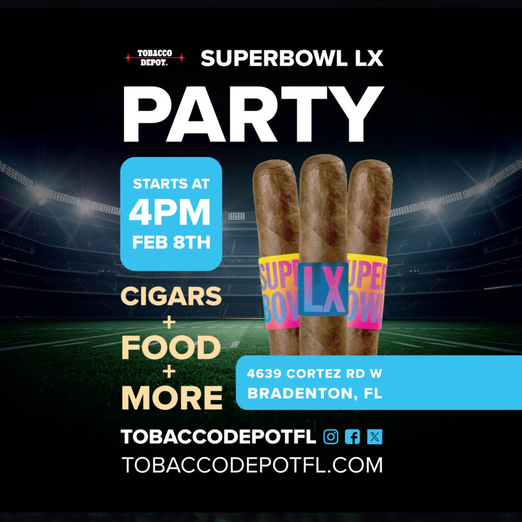 Super Bowl LX Party 🏈 At Tobacco Depot Bradenton