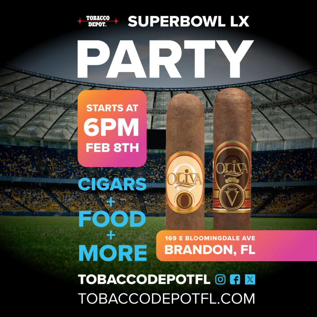 Super Bowl LIX 🏈 Party At Tobacco Depot Brandon